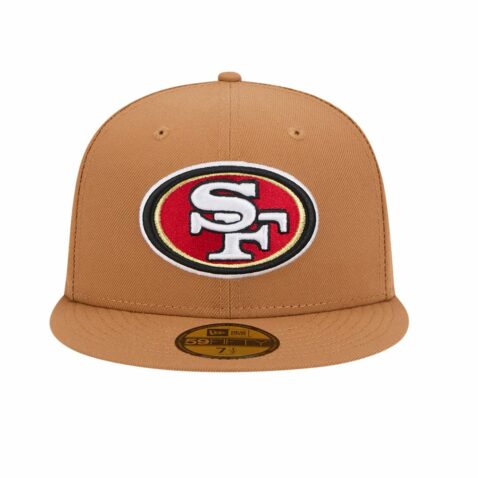 New Era 9Fifty San Francisco 49ers Color Pack Snapback Hat Light Bronze - Image 2