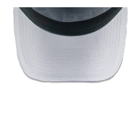 New Era 9Forty Atlanta Braves Two Tone A-Frame Snapback Hat Brown White Black - Image 7