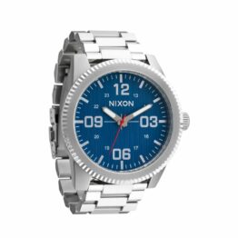 Nixon Corporal Stainless Steel Silver Indigo