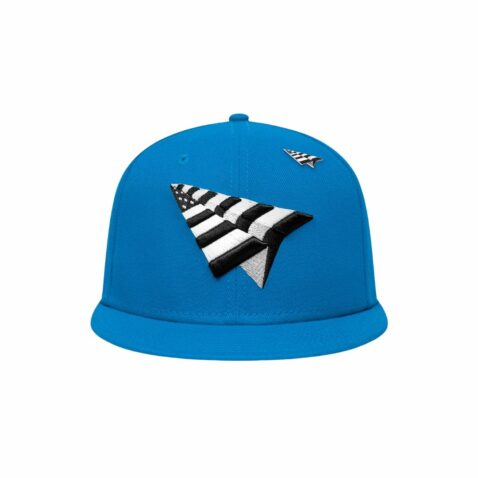 Paper Planes Original Crown 9Fifty Snapback Hat Blue Reef