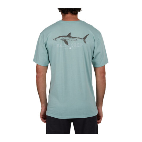 Salty Crew Brother Bruce Short Sleeve T-Shirt Mackerel Blue - Image 2