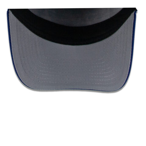 New Era 9Forty Los Angeles Dodgers Katakana A-Frame Snapback Hat Dark Royal Blue White - Image 7