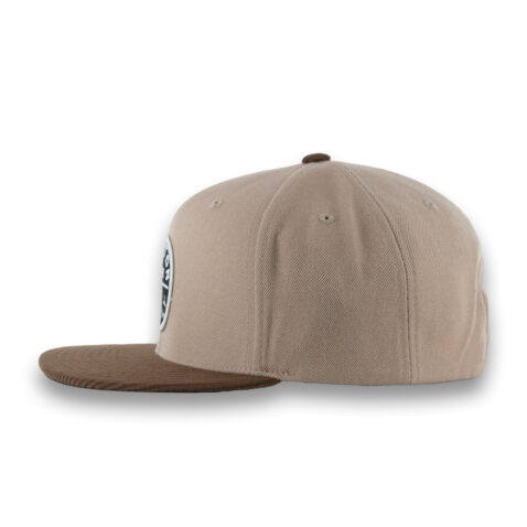 Brixton Oath III Snapback Hat Khaki Sepia - Image 2