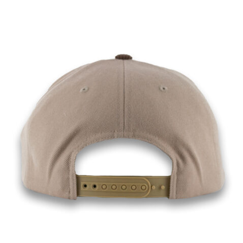 Brixton Oath III Snapback Hat Khaki Sepia - Image 5