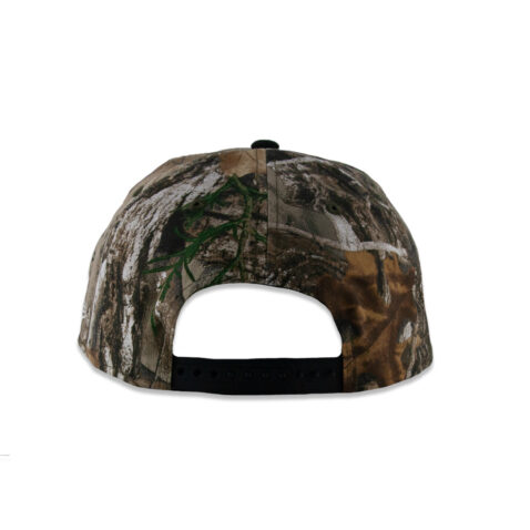 New Era 9Forty Atlanta Braves Two Tone A-Frame Snapback Hat Realtree Camouflage Black - Image 5
