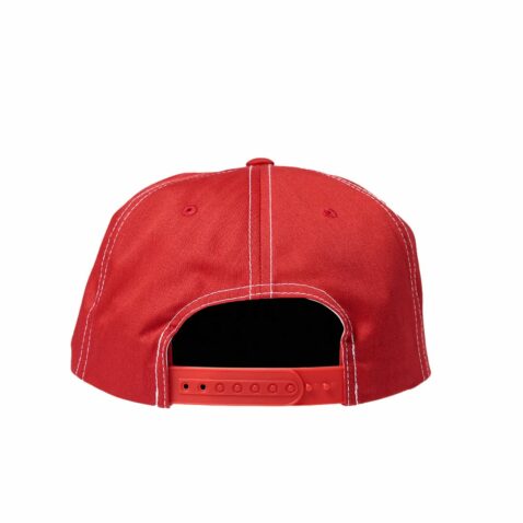 Brixton Grade HP Snapback Hat Red