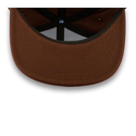 Brixton Oath III Snapback Hat Pinecone Brown - Image 5