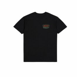 Brixton Regal Short Sleeve T-Shirt Black Rust