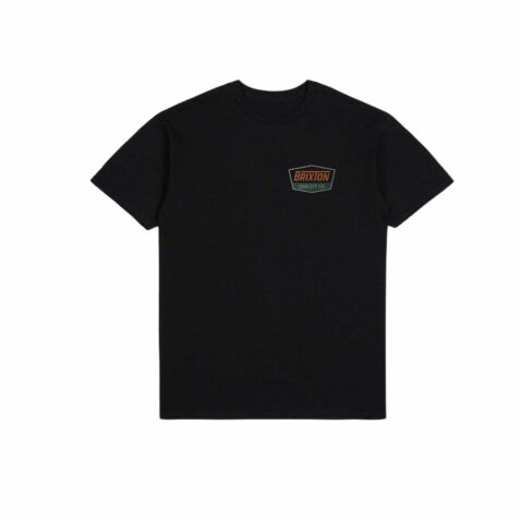 Brixton Regal Short Sleeve T-Shirt Black Rust