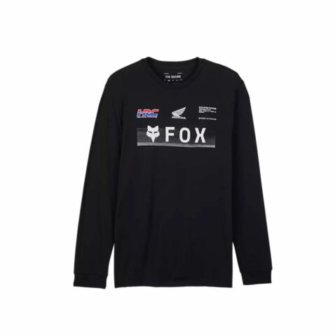 FOX Honda Long Sleeve Premium T-Shirt Black