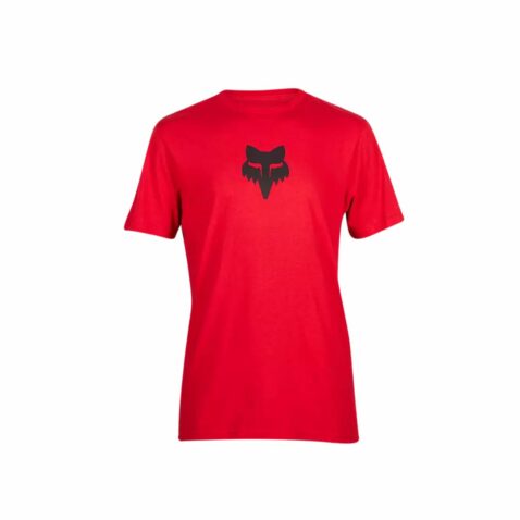 Fox Head Premium Short Sleeve T-Shirt Flame Red