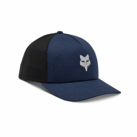 Fox Head Trucker Snapback Hat Midnight