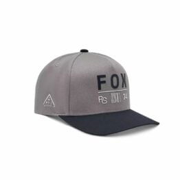 Fox Race Spec Snapback Hat Steel Grey