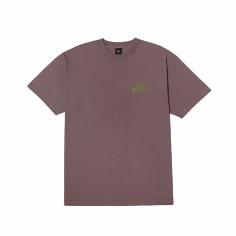 HUF Glow Short Sleeve T-Shirt Light Plum