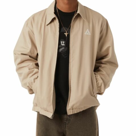 HUF Set Triple Triangle Shop Jacket Stone - Image 4