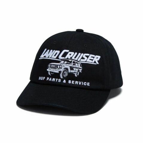 HUF x Toyota Parts & Service Snapback Hat Black