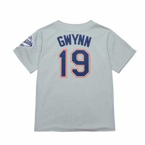 Mitchell & Ness San Diego Padres Authentic Tony Gwynn 1999 Road Jersey Grey - Image 2