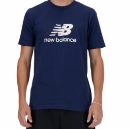 New Balance Sport Essentials Logo Short Sleeve T-Shirt Dark Navy
