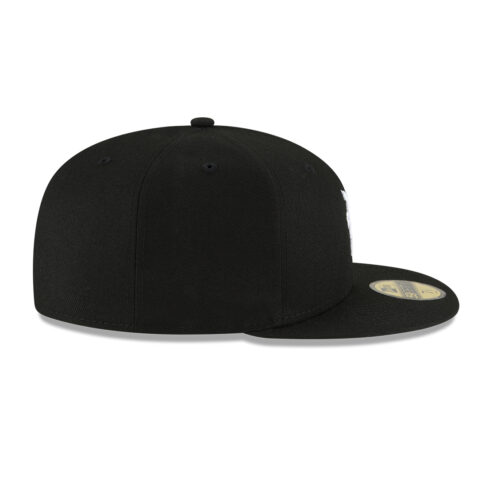 New Era 59Fifty Detroit Tigers Fitted Hat Black White - Image 6
