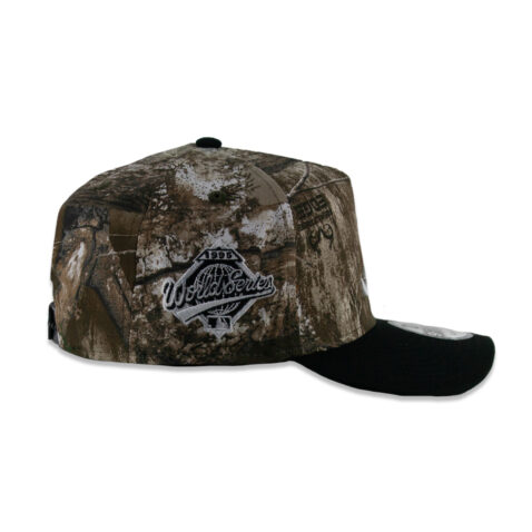 New Era 9Forty Atlanta Braves Two Tone A-Frame Snapback Hat Realtree Camouflage Black - Image 6