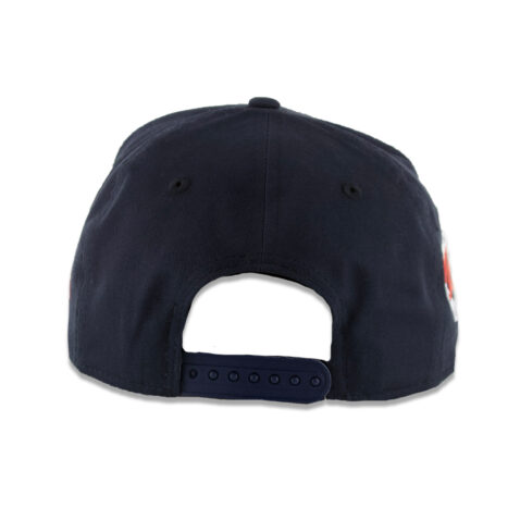 New Era 9Forty San Diego Padres Graffiti Script A-Frame Snapback Hat Dark Navy Orange White - Image 5