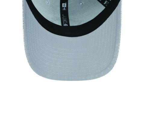 New Era 9Forty San Diego Padres Sparkly Snapback Hat Metallic Silver Brown - Image 7