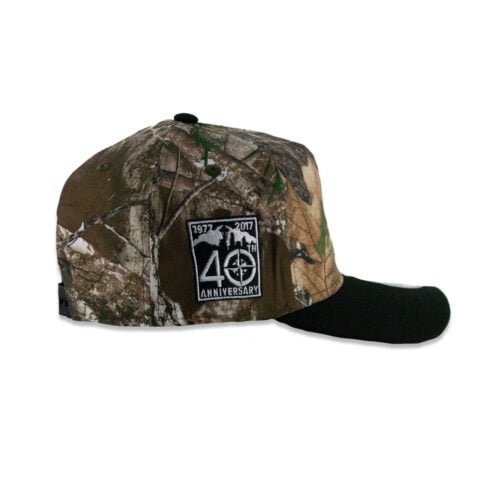 New Era 9Forty Seattle Mariners Two Tone A-Frame Snapback Hat Realtree Camouflage Black - Image 5