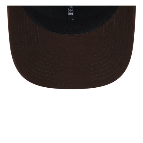 New Era 9Seventy San Diego Padres Mesh Trucker Snapback Hat Brown Camouflage Gold - Image 7