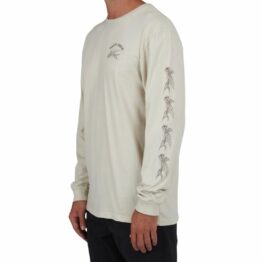 Salty Crew Kamikaze Premium Long Sleeve T-Shirt Bone White