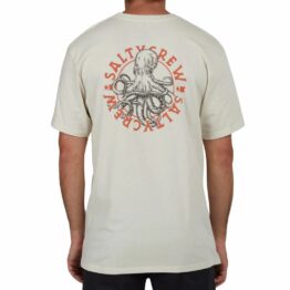 Salty Crew Tentacles Premium Short Sleeve T-Shirt Bone