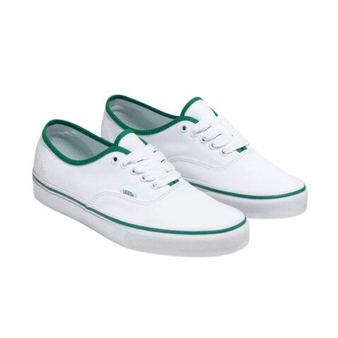 Vans Authentic Shoe Canvas Pop White Green
