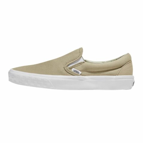 Vans Classic Slip-On Shoe Check Bumper Khaki
