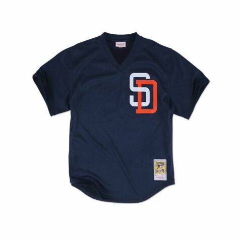 Mitchell & Ness San Diego Padres Authentic Batting Practice 1996 Tony Gwynn #19 Youth Size Jersey Navy