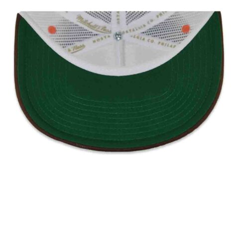 Mitchell & Ness San Diego Padres Triple Play Cooperstown Snapback Hat Black - Image 7