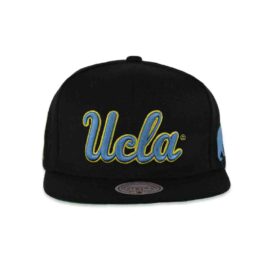 Mitchell & Ness UCLA Bruins Triple Play Snapback Hat Black