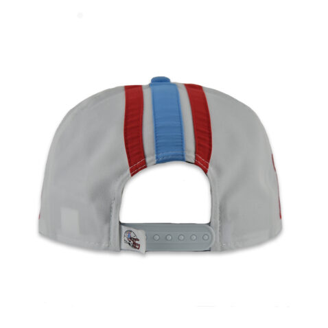 New Era 9Fifty Houston Oilers Helmet Snapback Hat Red White Blue - Image 5