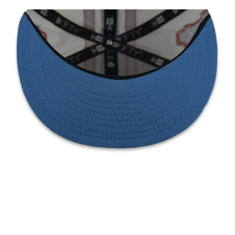 New Era 9Fifty Houston Oilers Helmet Snapback Hat Red White Blue - Image 7