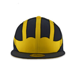 New Era 9Fifty Michigan Wolverines Helmet Snapback Hat Blue Gold