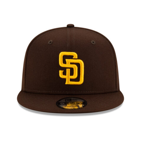 New Era 9Fifty San Diego Padres 2024 Post Season Side Patch On Field Game Snapback Hat
