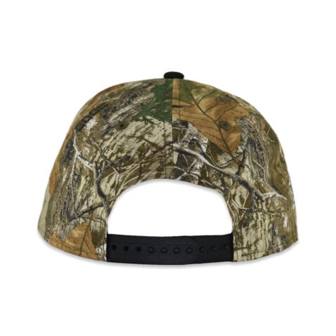 New Era 9Forty New York Yankees Two Tone A-Frame Snapback Hat Realtree Camouflage Black - Image 5