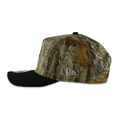 New Era 9Forty New York Yankees Two Tone A-Frame Snapback Hat Realtree Camouflage Black - Image 4