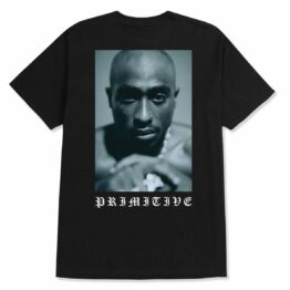 Primitive x Tupac Royalty Short Sleeve T-Shirt Black