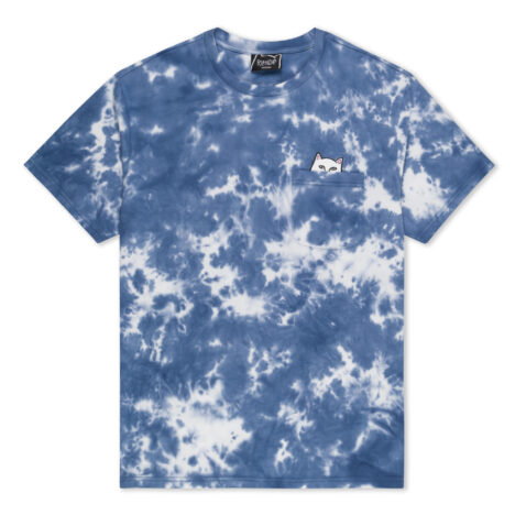 Ripndip Lord Nermal Short Sleeve Pocket T-Shirt Slate Lightning Wash