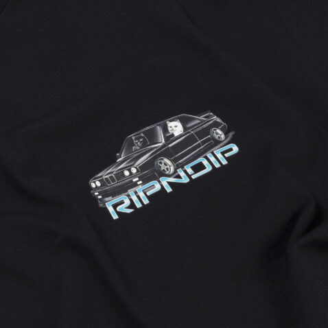 Ripndip Vroom Vroom Long Sleeve T-Shirt Black - Image 2