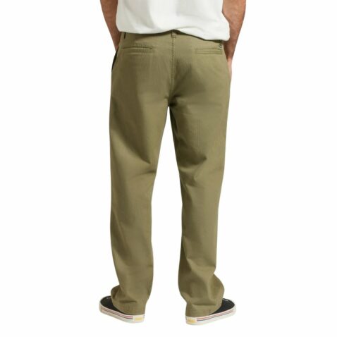 Brixton Surplus Herringbone Trouser Pants Olive Green - Image 3
