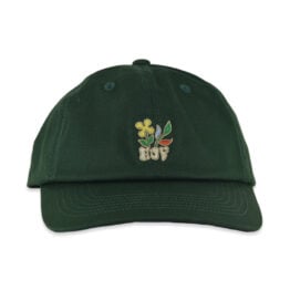 HUF Bloom CV Adjustable Snapback Hat Hunter Green