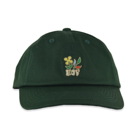 HUF Bloom CV Adjustable Snapback Hat Hunter Green - Image 2
