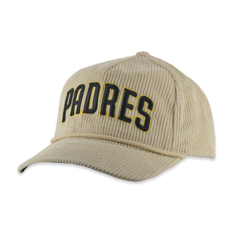 Mitchell & Ness San Diego Padres Cordy Deadstock Snapback Hat Off White
