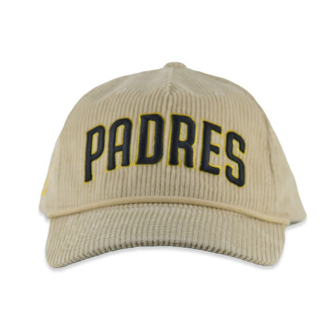 Mitchell & Ness San Diego Padres Cordy Deadstock Snapback Hat Off White