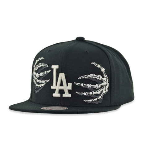 Mitchell & Ness x JBones Los Angeles Dodgers Snapback Black